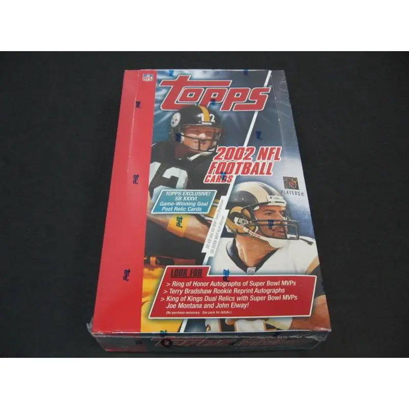 2002 Topps Football Box (Retail) (36/10)