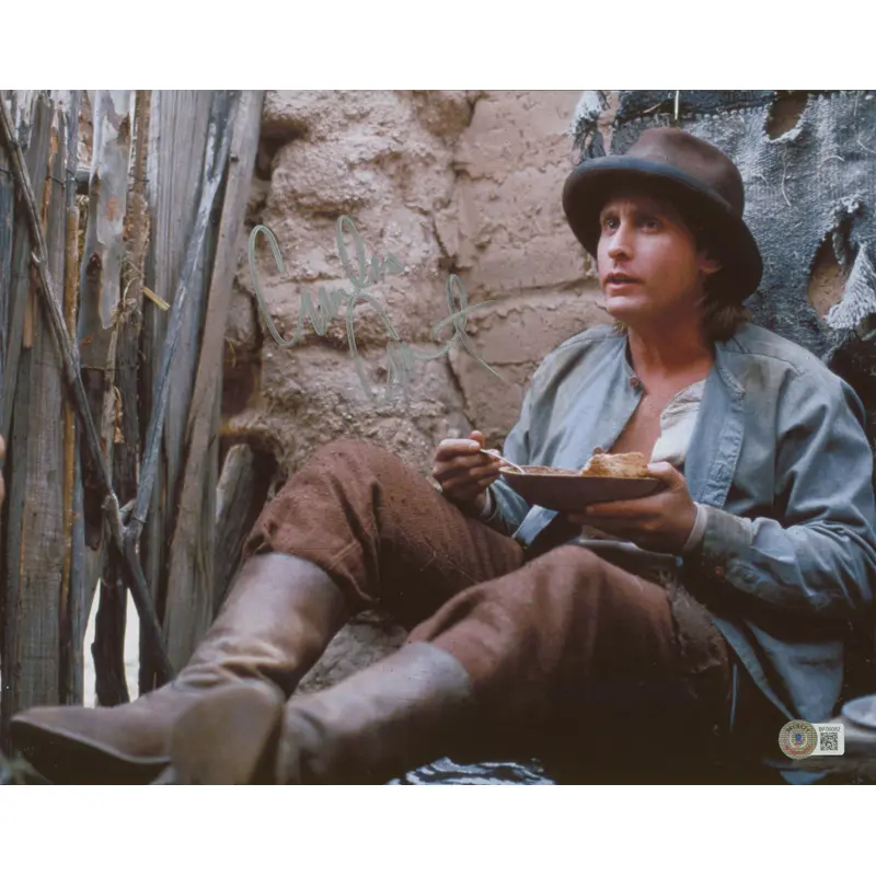 Emilio Estevez Young Guns Authentic Signed 11x14 Photo BAS #BF06082