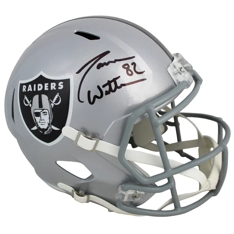 Raiders Jason Witten Authentic Signed Full Size Speed Rep Helmet BAS Witnessed