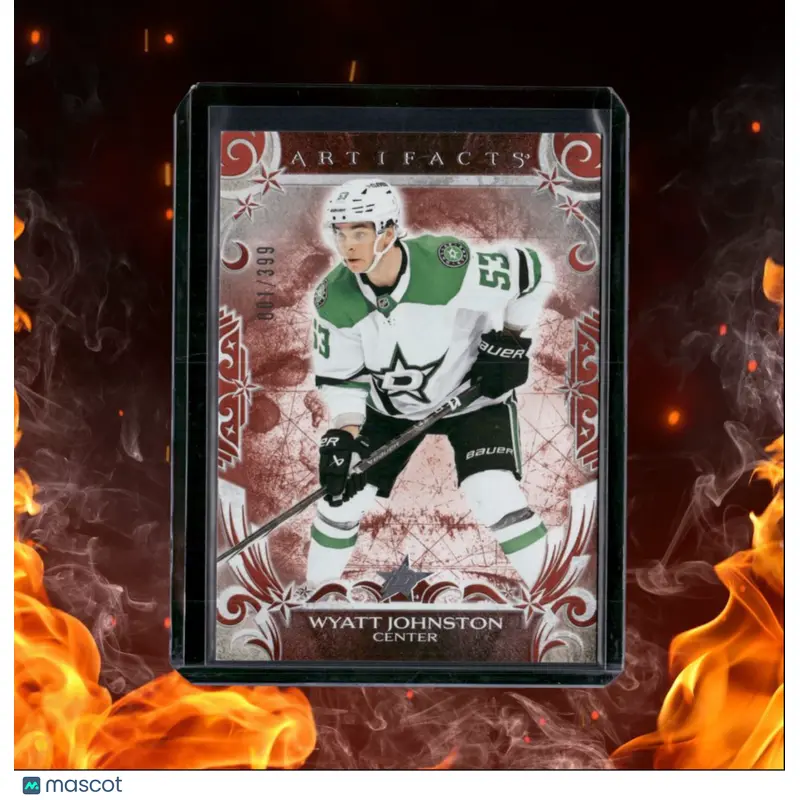 2024-25 Upper Deck Artifacts Wyatt Johnston Ruby Red 1st Print 001/399 #125