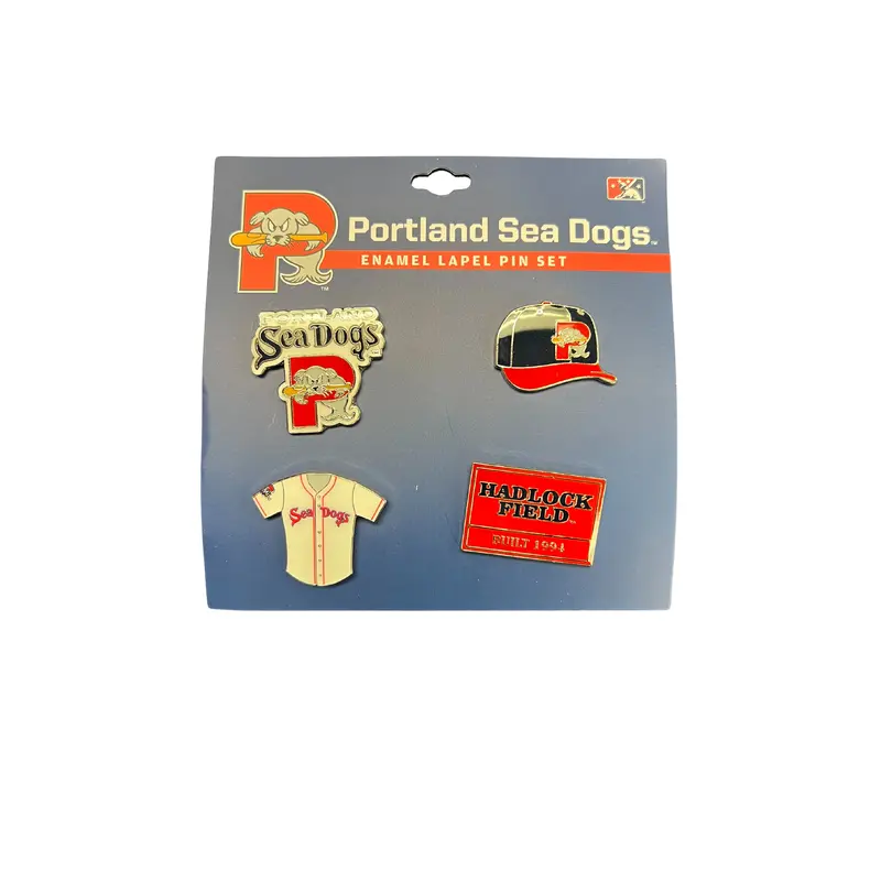 Sea Dogs Team Lapel Pin Set