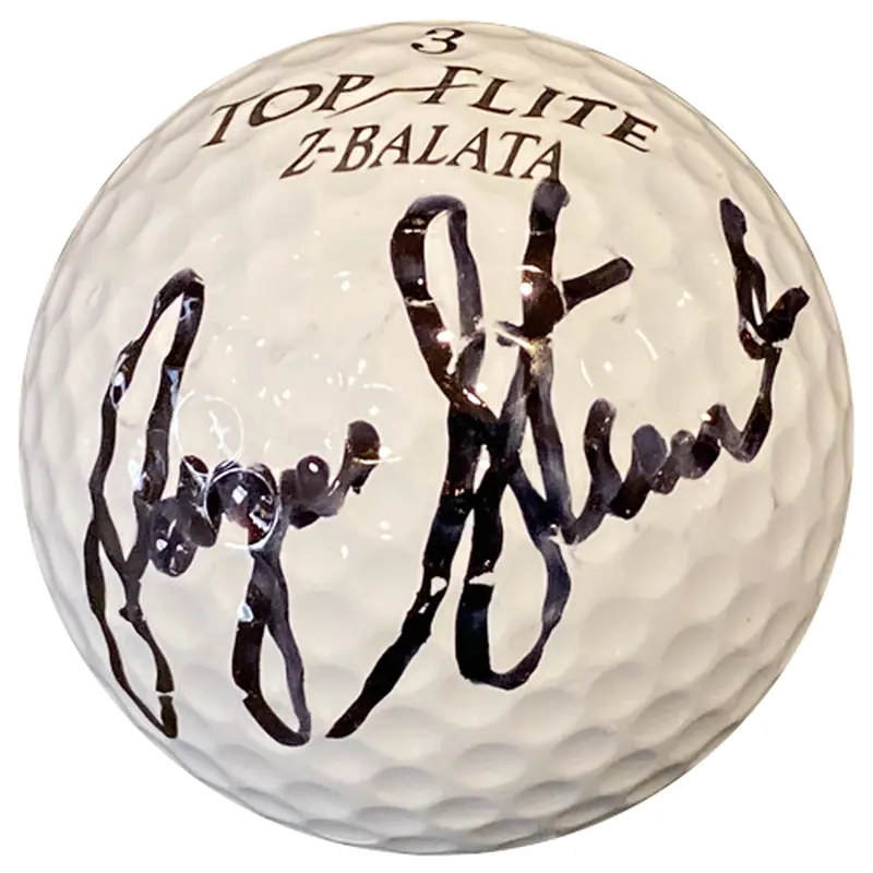 Payne Stewart Autographed Top Flight Personal P.S. Engraved Golf Ball - JSA Full Letter
