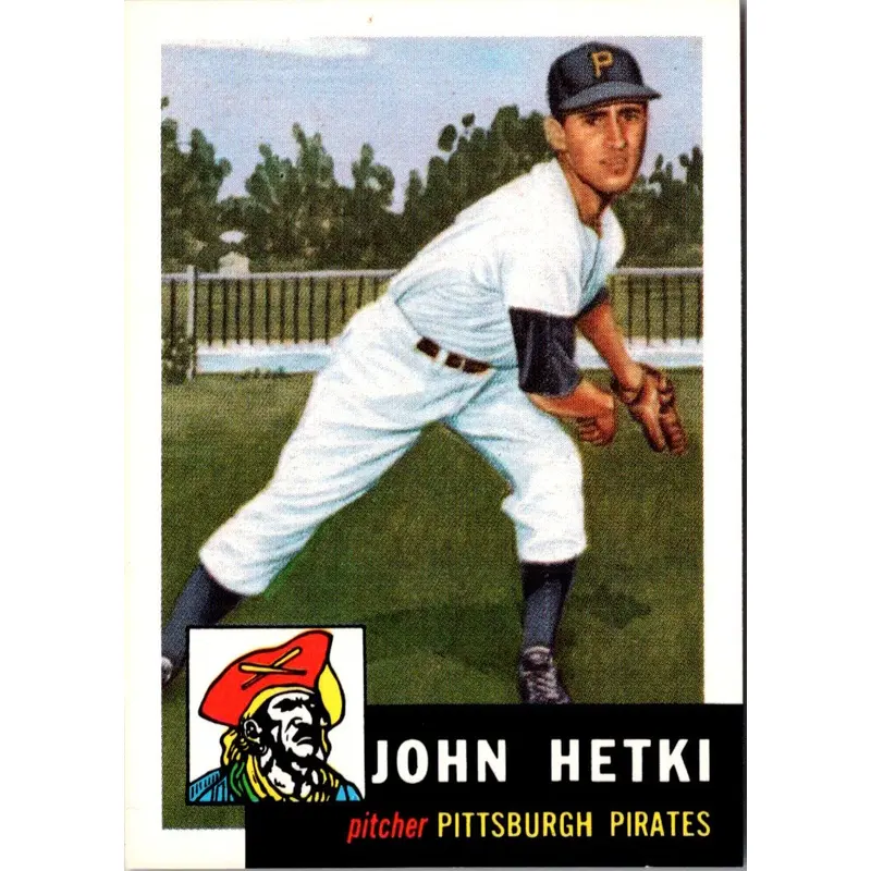 1991 Topps Archives 1953 John Hetki #235