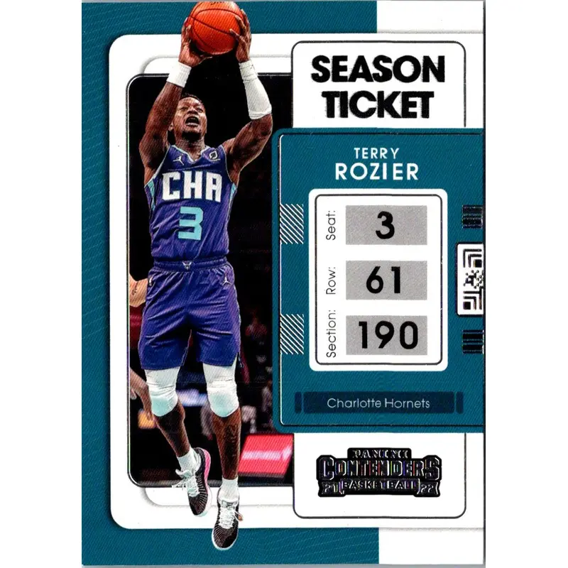 2021 Panini Contenders Ticket Terry Rozier #26
