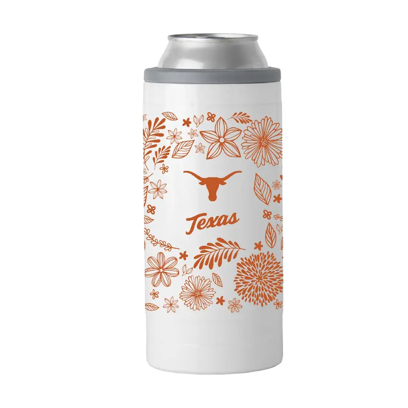 Texas 12oz Botanical Slim Can Coolie