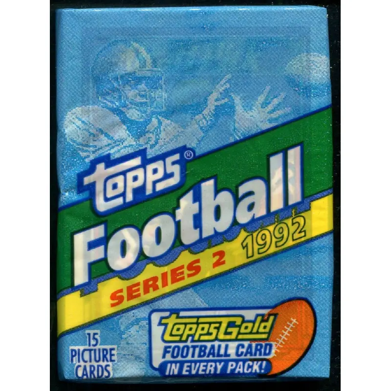 1992 Topps Football Unopened Series 2 Pack (15)
