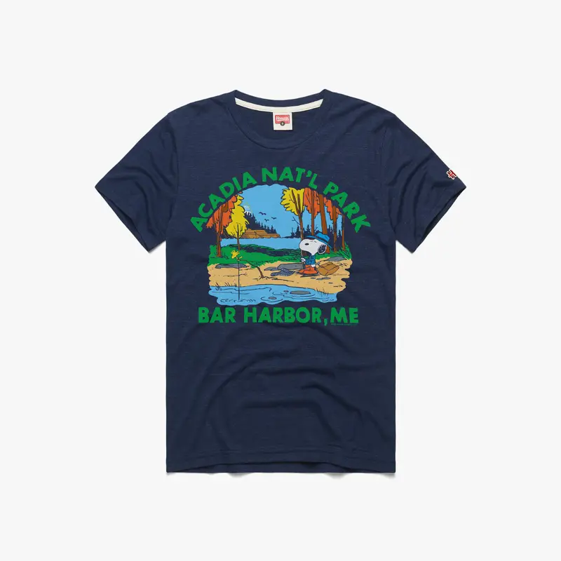 Peanuts Snoopy x Acadia National Park