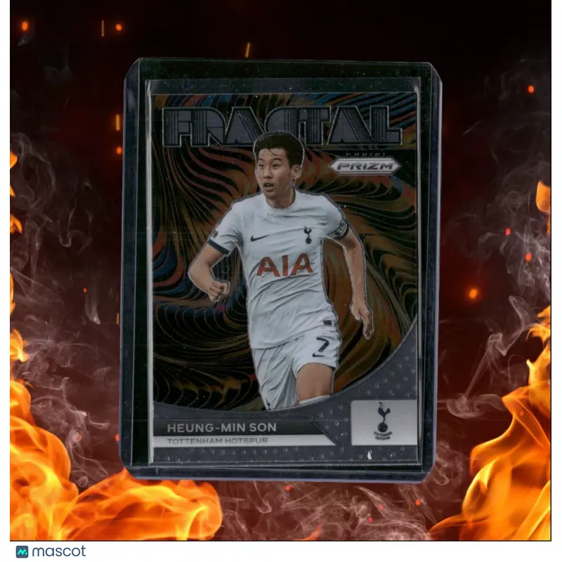 2023 Panini Prizm Premier League Heung-Min Son Fractal #8