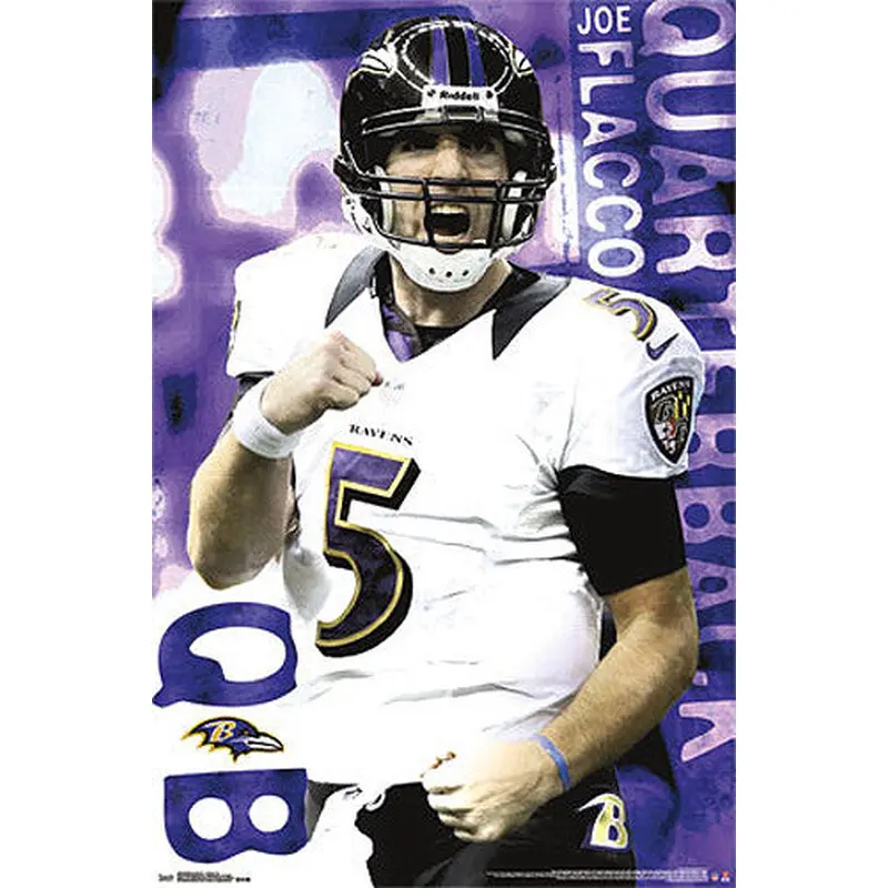 Joe Flacco "Superstar" Baltimore Ravens NFL Football Poster - Costacos 2013