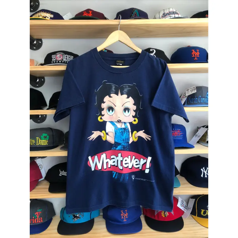 Vintage 1998 Betty Boop Whatever Tee Size Medium