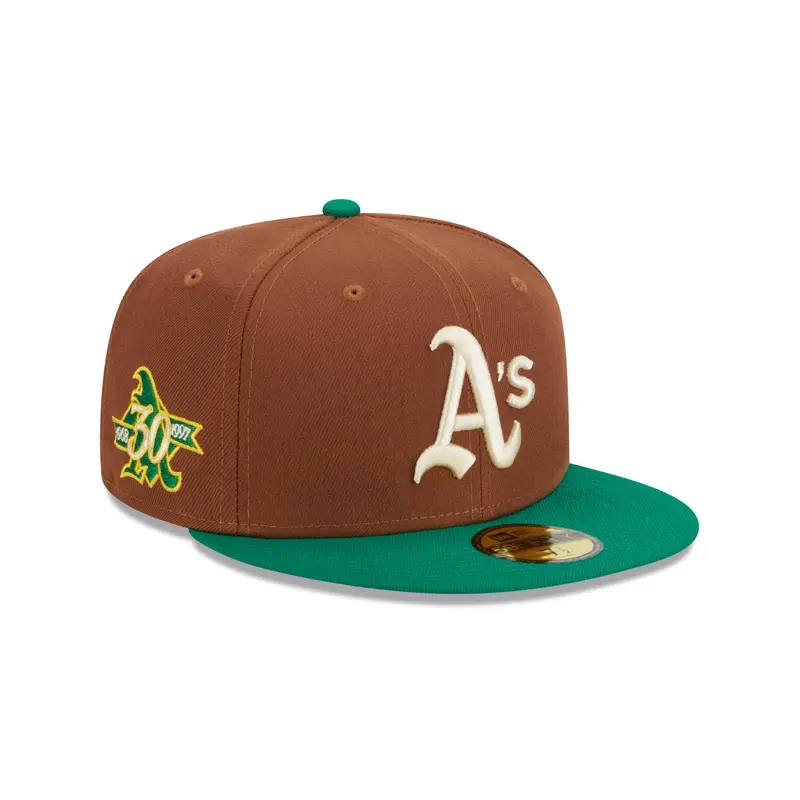New Era - Oakland Athletics - HARVEST 59FIFTY Cap - Brown