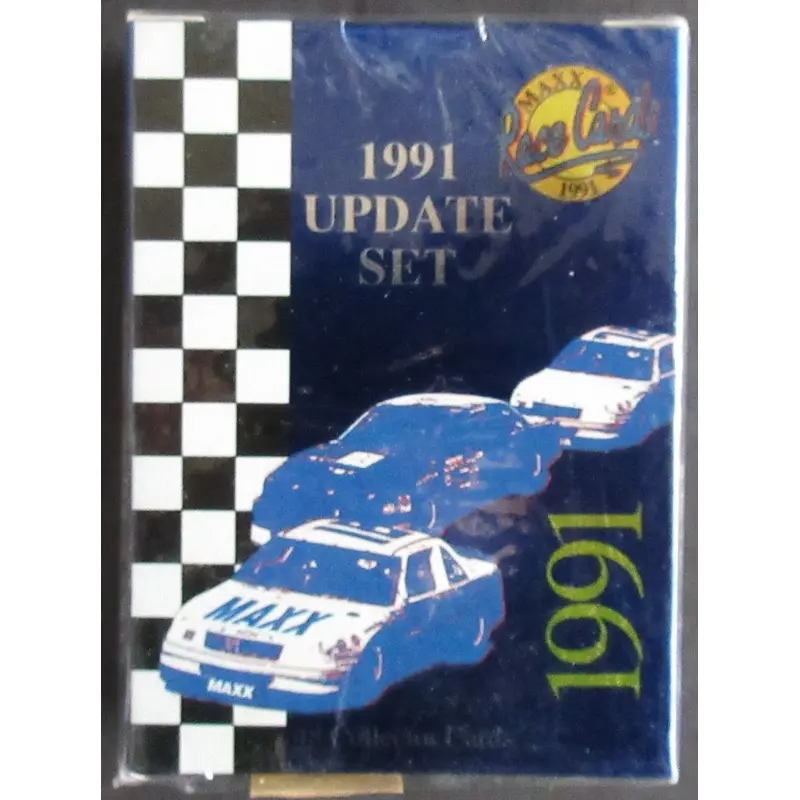 1991 Maxx Racing Race Cards Update Factory Set (48)
