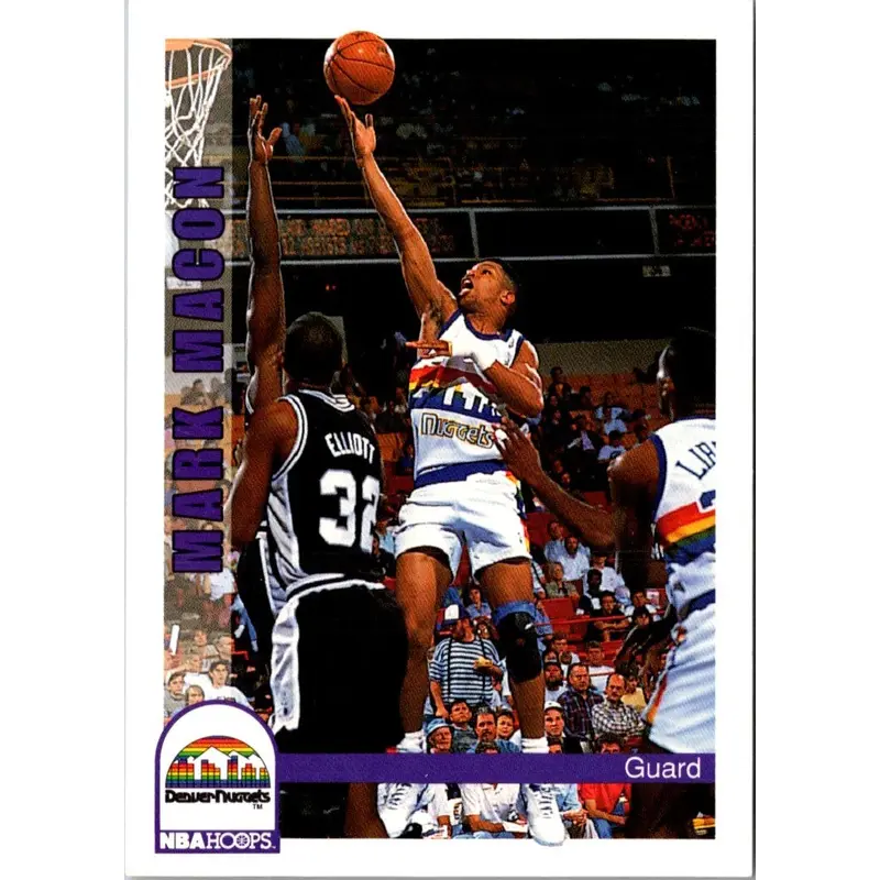 1992 Hoops Mark Macon #59