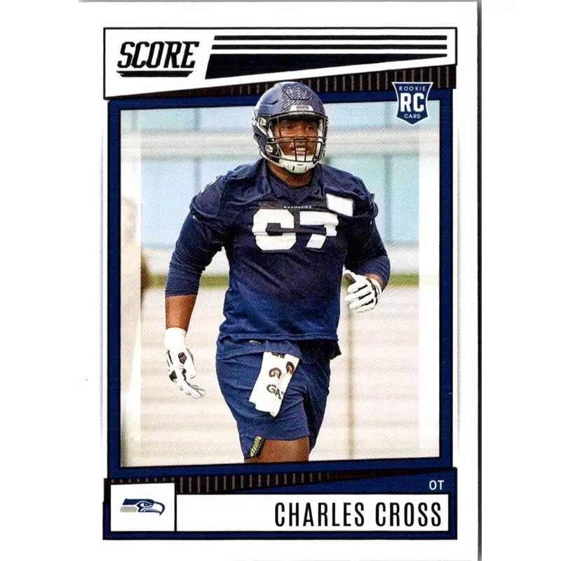 2022 Score Charles Cross #321 Rookie