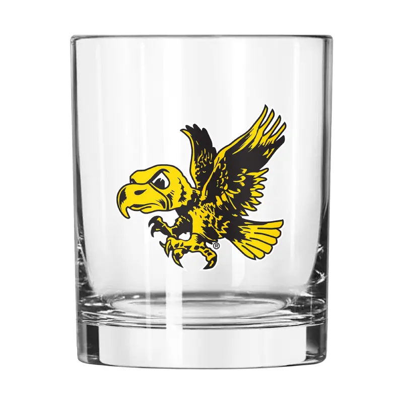 Iowa Vault 14oz Gameday Rocks Glass