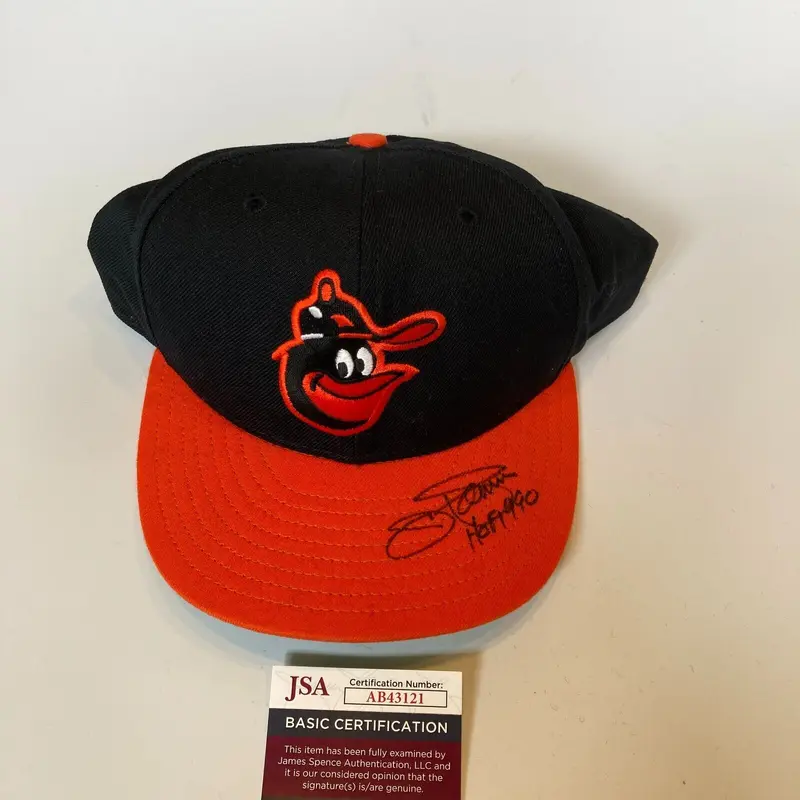 Jim Palmer HOF 1990 Signed Authentic Baltimore Orioles Baseball Hat JSA COA