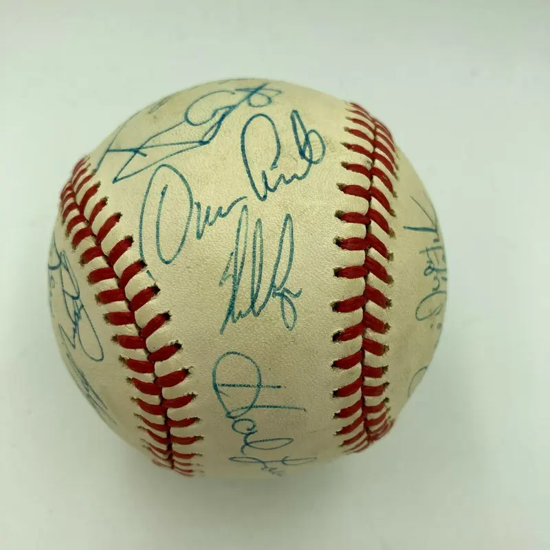 Nolan Ryan 1980's Houston Astros Team Signed National League Baseball