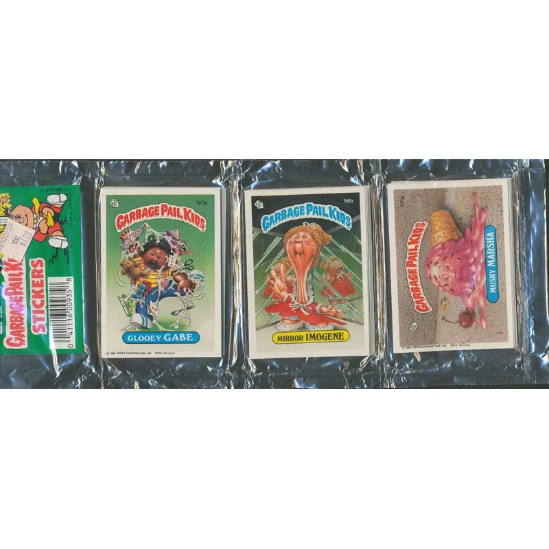 1986 Topps Garbage Pail Kids Unopened Series 3 Rack Pack (Authenticate)