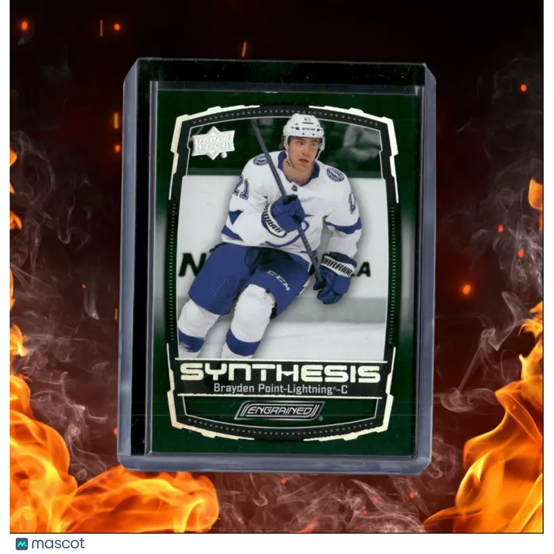 2023-24 Upper Deck Engrained Brayden Point Synthesis Green #S-12