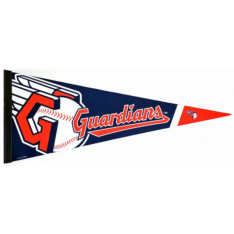 Cleveland Guardians Official MLB Baseball Premium Felt Collector's Pennant - Wincraft