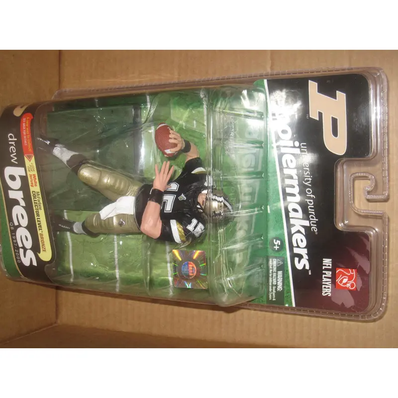 Drew Brees Purdue University McFarlane Figurine, Mint in Package