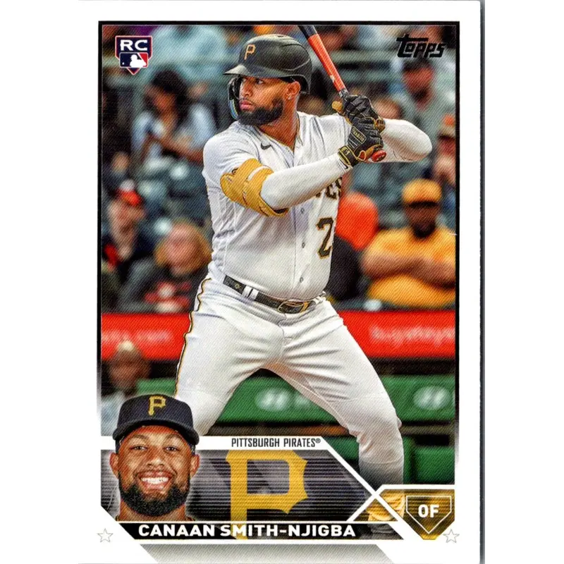 2023 Topps Update Canaan Smith-Njigba #US187 Rookie