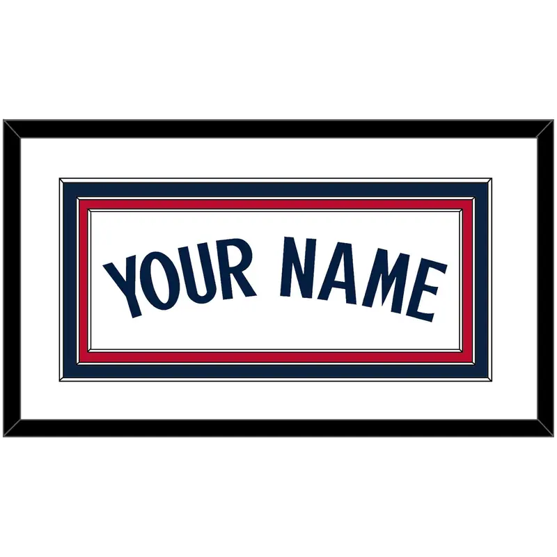 Minnesota Name - Home White - Triple Mat 1
