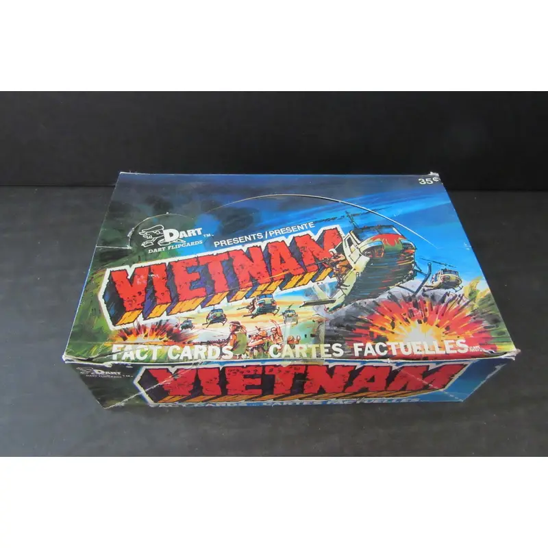 1988 Dart Vietnam Fact Card Unopened Box