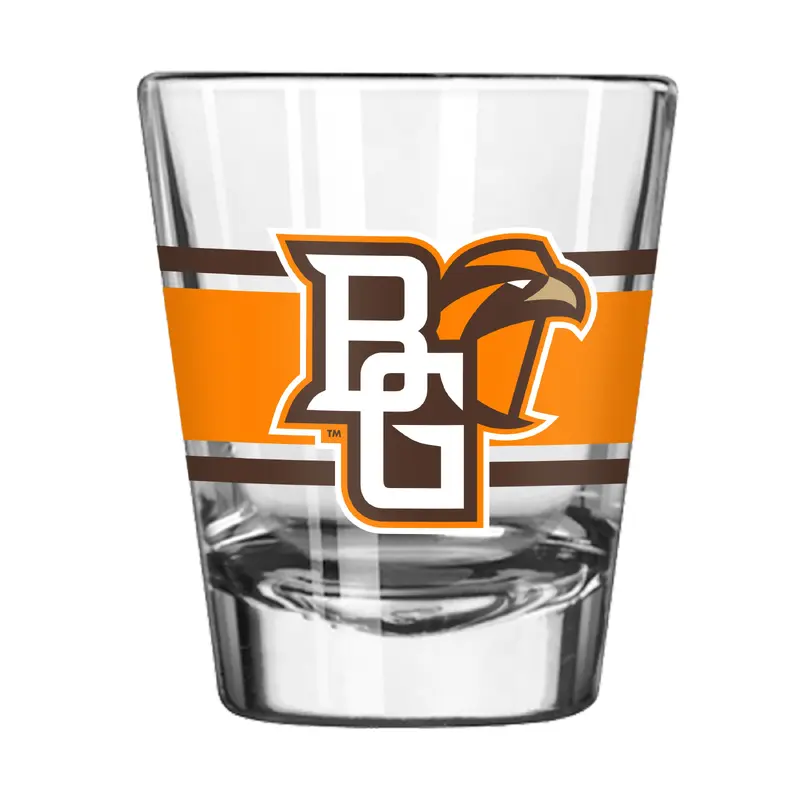 Bowling Green 2oz Stripe Shot Glass