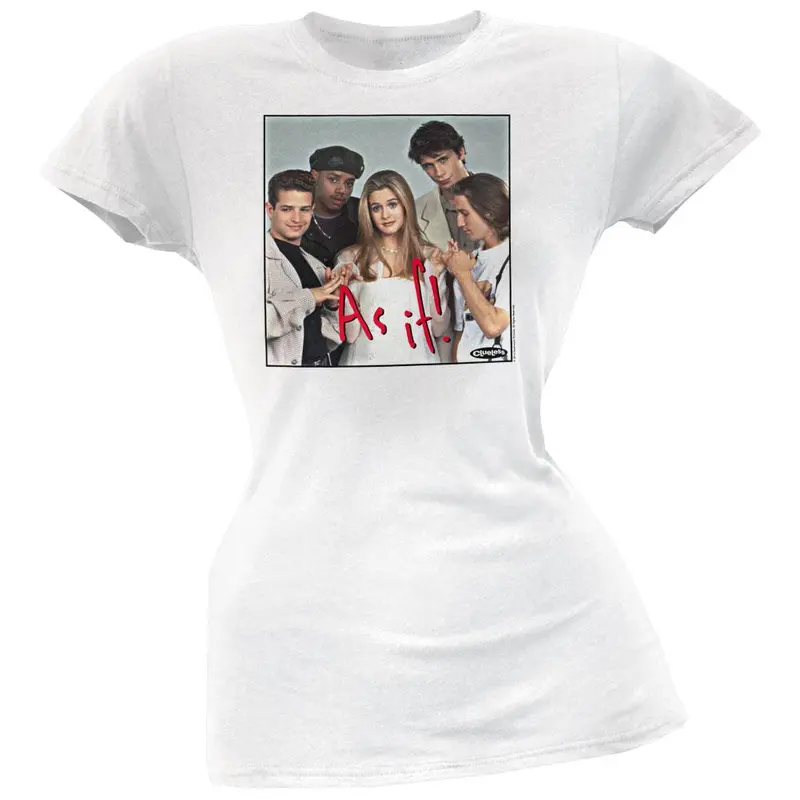 Clueless - As If Juniors T-Shirt