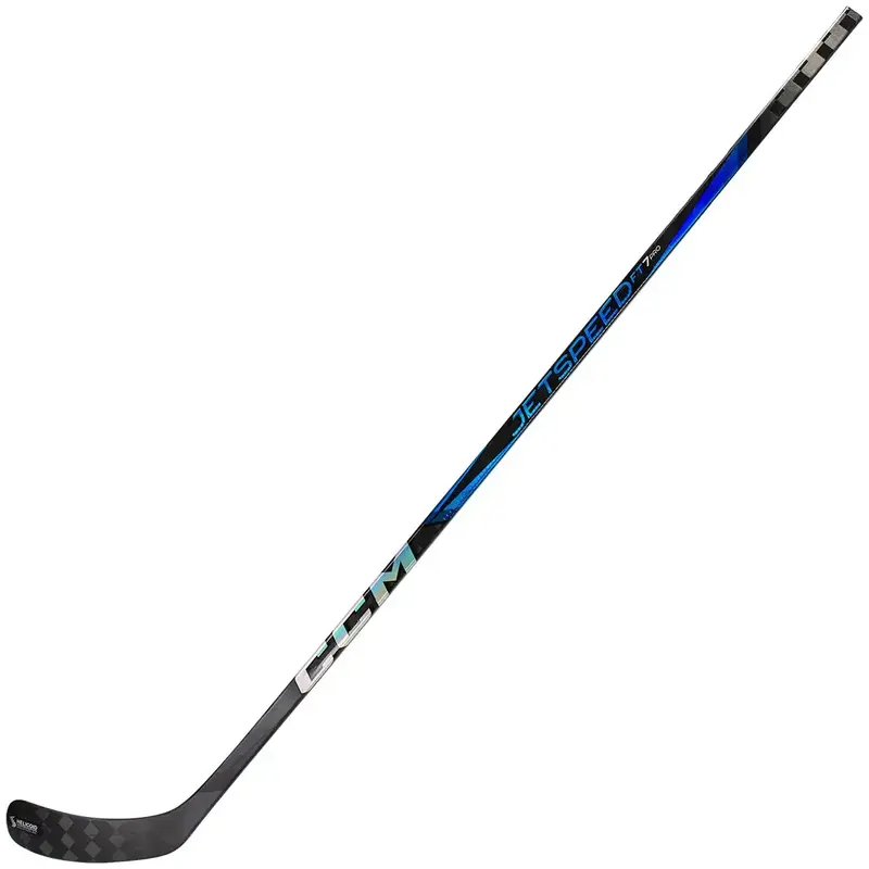CCM Jetspeed FT7 Pro Custom Blue Hockey Stick - Senior