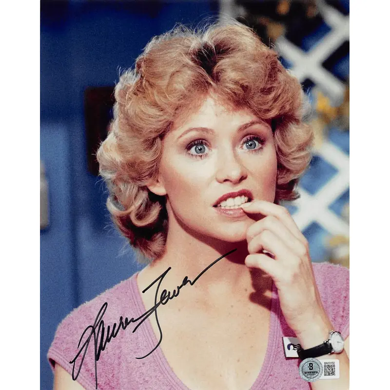Lauren Tewes The Love Boat Authentic Signed 8x10 Vertical Photo BAS 1