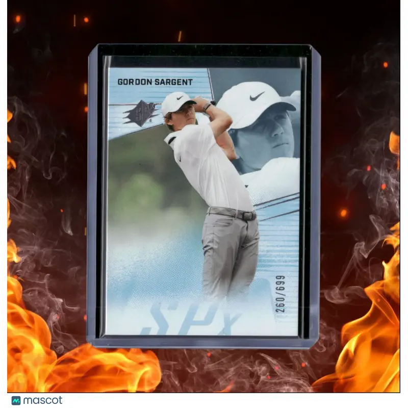 2024 Upper Deck Portfolio Golf Gordon Sargent SPx 260/699 #SPX-37