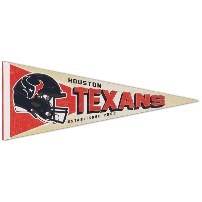 Houston Texans NFL Retro-Style Premium Felt Collector's Pennant - Wincraft Inc.
