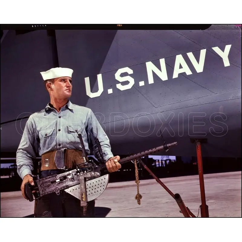 1942 US Sailor 8X10 Photo - WWII - 3123