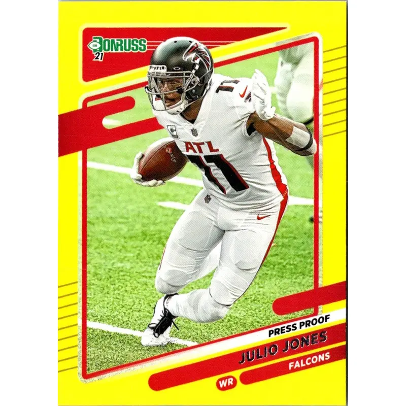 2021 Donruss Press Proof Red Julio Jones #233