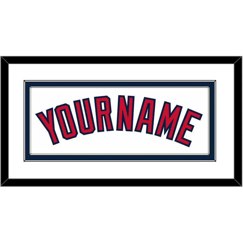 Cleveland Name - Home White (2012-2021) - Double Mat 1