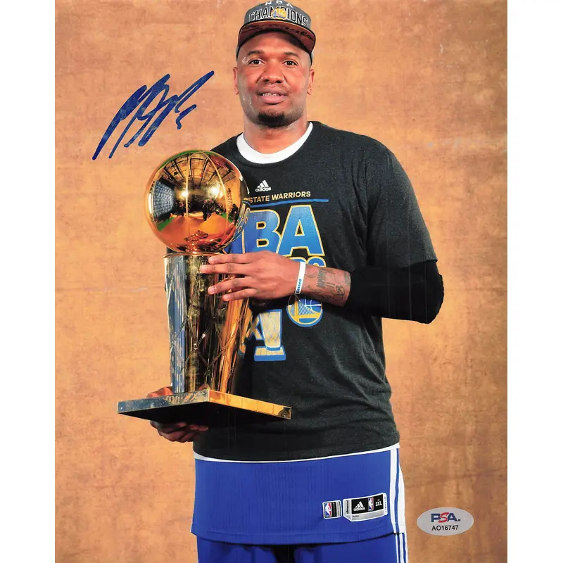 Marreese Speights signed 8x10 photo PSA/DNA Golden State Warriors Autographed