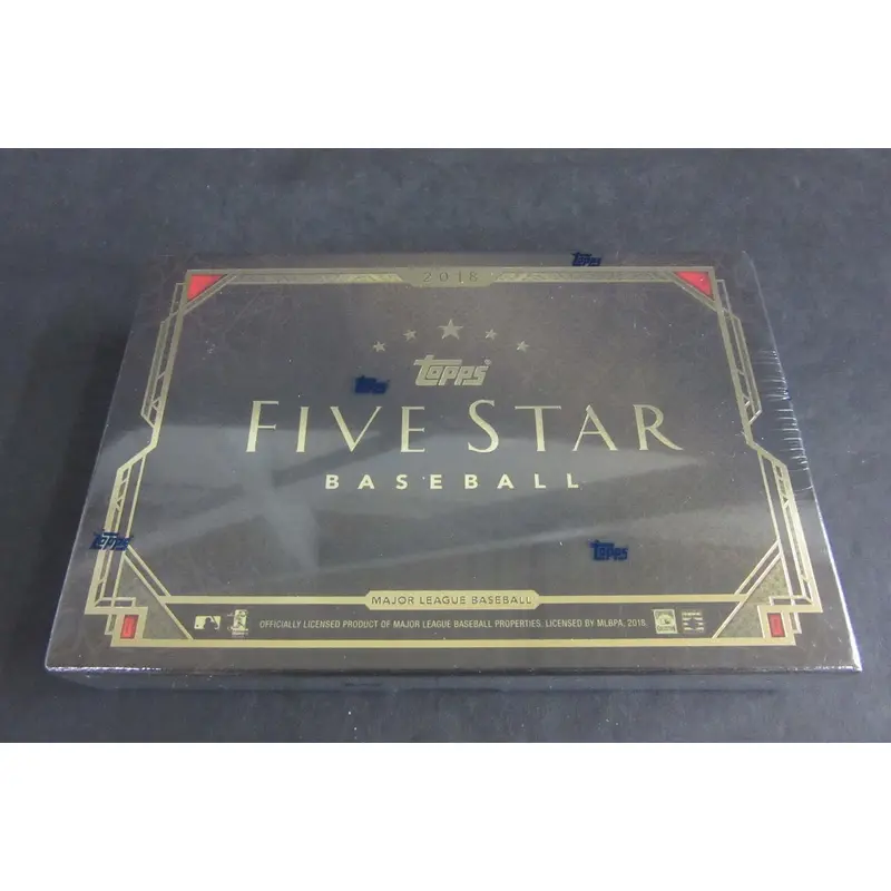 2018 Topps Five Star Baseball Box (Hobby)