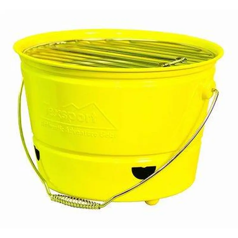 New Texsport Yellow EZ BBQ Bucket