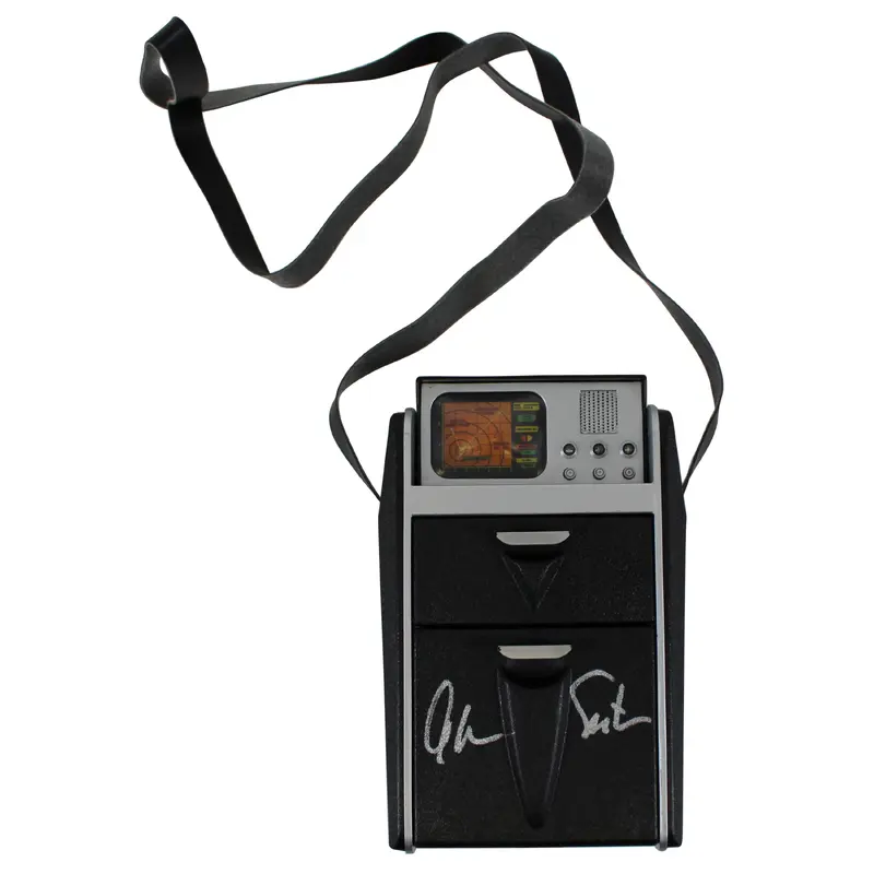 William Shatner Star Trek Signed Replica 1:1 Scale Tricorder Prop BAS #BN73278