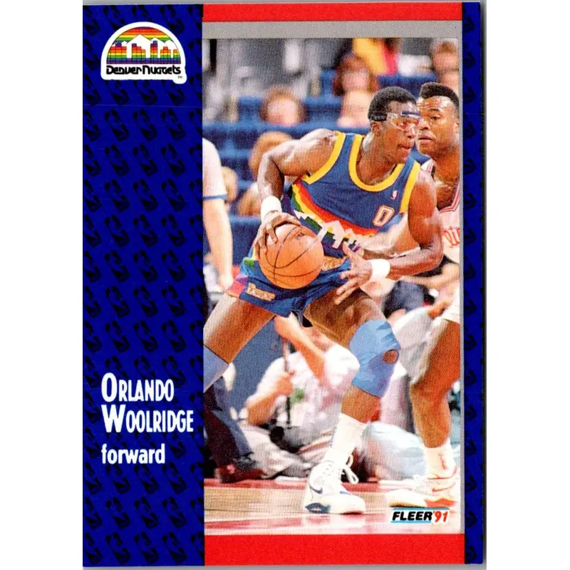 1991 Fleer Orlando Woolridge #56