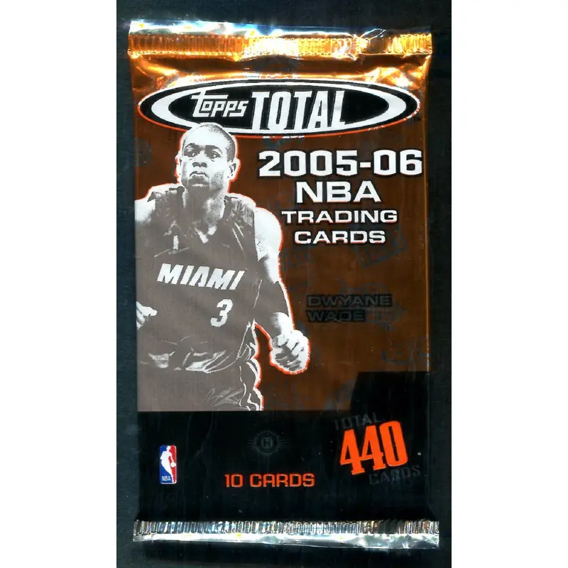 2005/06 Topps Total Basketball Unopened Pack (10)