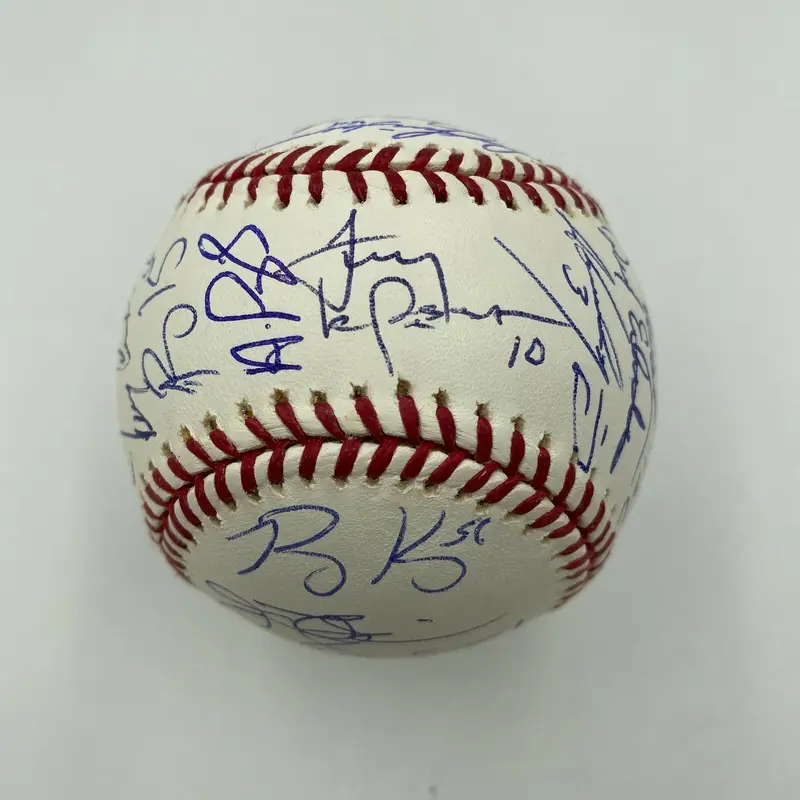 Mint 2005 St. Louis Cardinals Team Signed Baseball Albert Pujols Molina JSA
