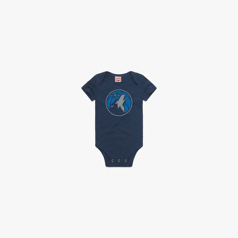 Minnesota Timberwolves Logo Baby One Piece