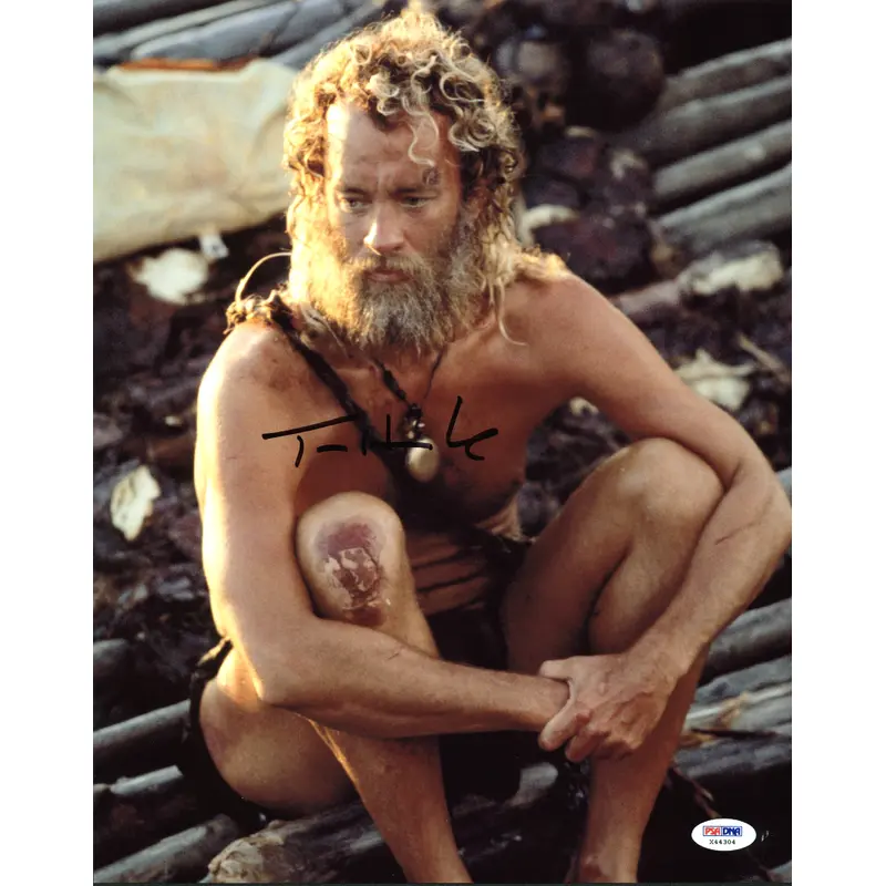 Tom Hanks Cast Away Authentic Signed 11X14 Photo Autographed PSA/DNA #X44304