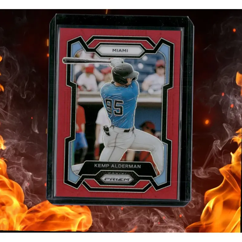 2024 Panini Prizm Kemp Alderman Prospect Red Prizm 205/299 #241