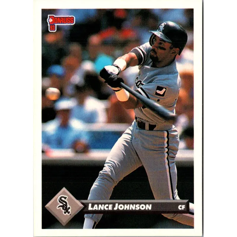 1993 Donruss Lance Johnson #301