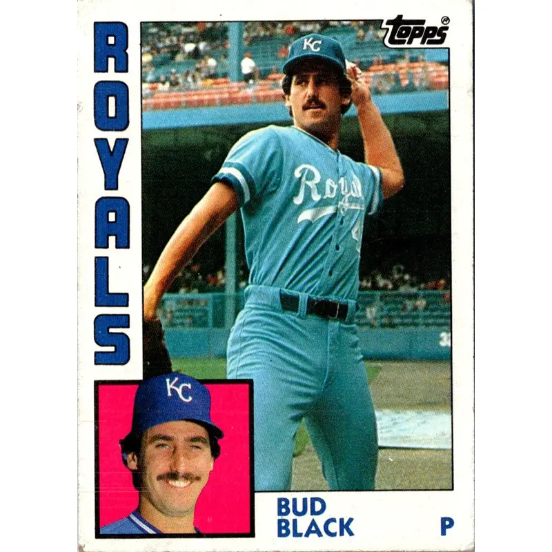 1984 Topps Bud Black #26