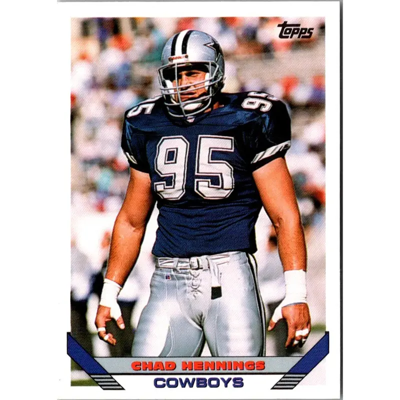 1993 Topps Chad Hennings #391